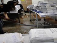Documentos se perderam na água