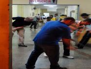 Diretores do Sismar foram ajudar após o alagamento