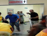 Diretores do Sismar foram ajudar após o alagamento