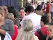 Mais de 200 servidores lotaram as ruas de Américo