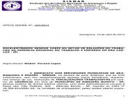 Pedido de fiscalização em Ribeirão Bonito